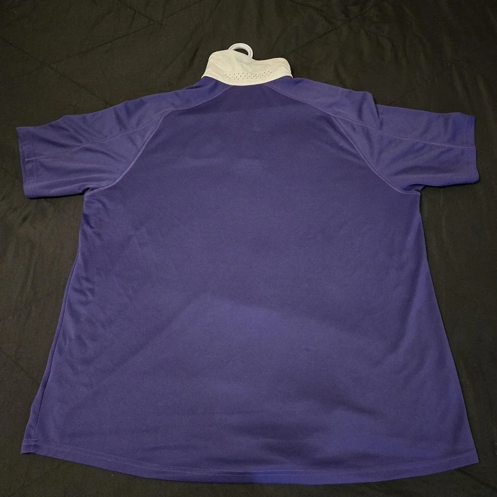 Northwestern State Demons Shirt Mens 2XL Purple NCAA Football Adidas‎ Climachill